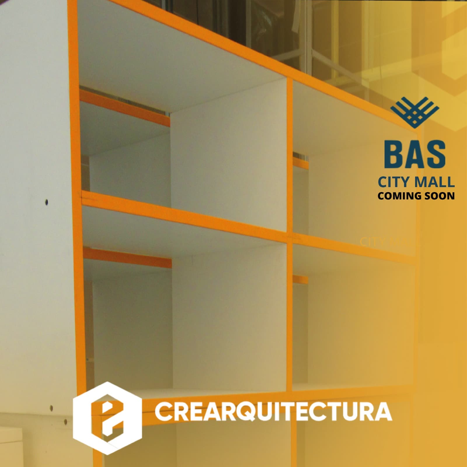 Valla CREARQUITECTURA · City Mall, próximamente
