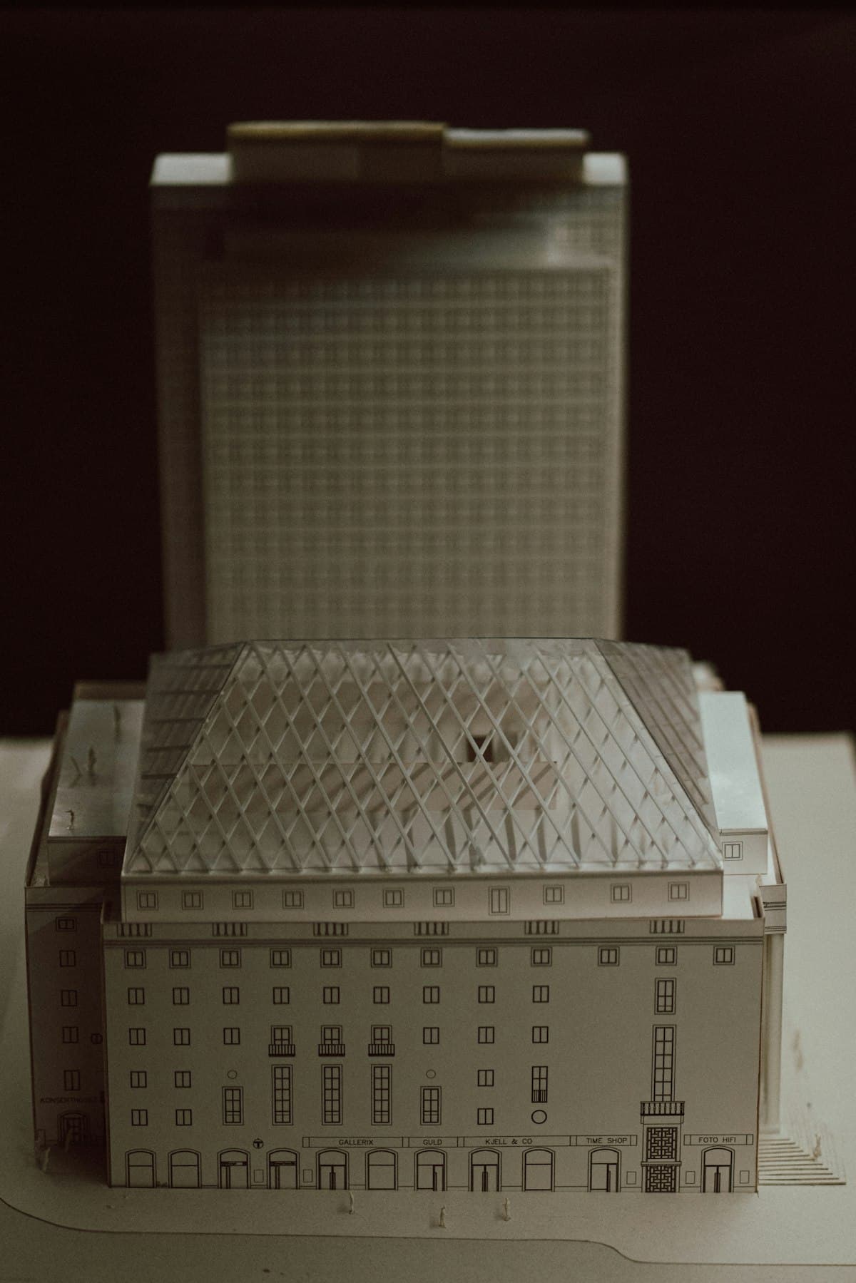 Maqueta arquitectónica a escala: diseño y render de obra